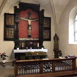 Kreuz der Wallfahrtskirche